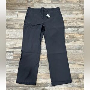 NWT Eddie Bauer Men’s Tech Pants Gray 38 x 32  Water Repel UPF 50+2 Way Stretch